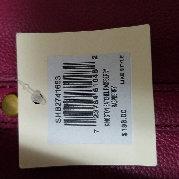 Fossil Satchel Raspberry - Picture 5 of 11